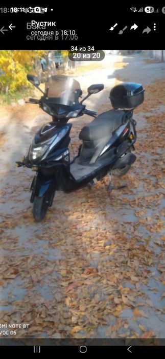 Скутер сатылады улкон килы бахасын келисемиз