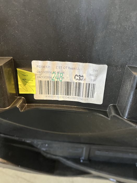 Plansa bord porsche macan 2017