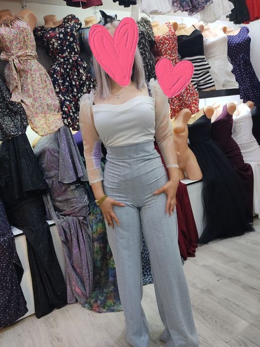 Комбинезон, блузка, брюки классика