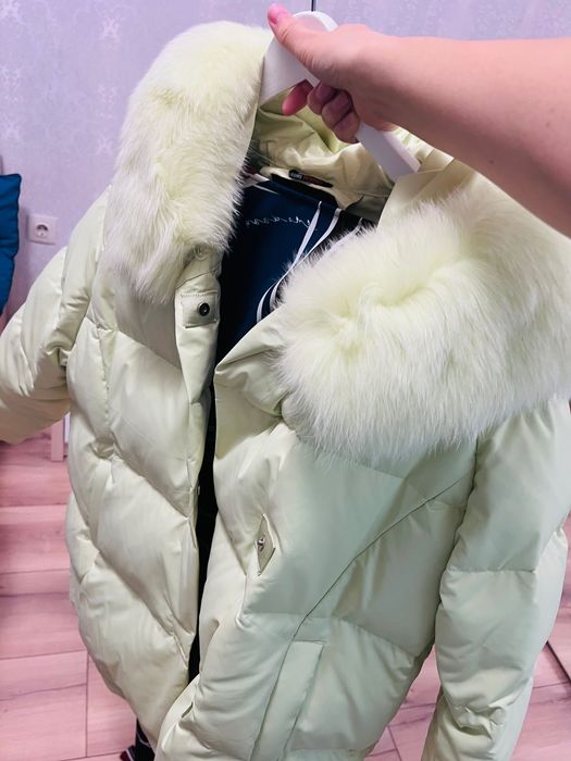 Пуховик теплый красивый