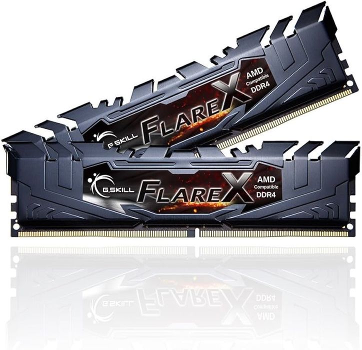 Топовое ОЗУ g skill flarex ddr4 16gb kit 3200 cl14 (3800mhz берет)