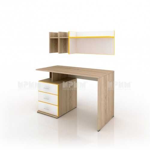 Обзавеждане за детска стая - легло с матрак, нощно шкафче, бюро и рафт