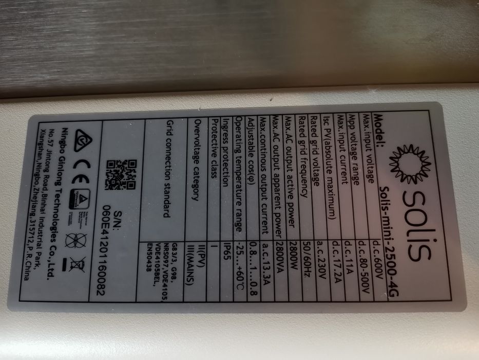 Invertor solar Solis Ongrid Oferta