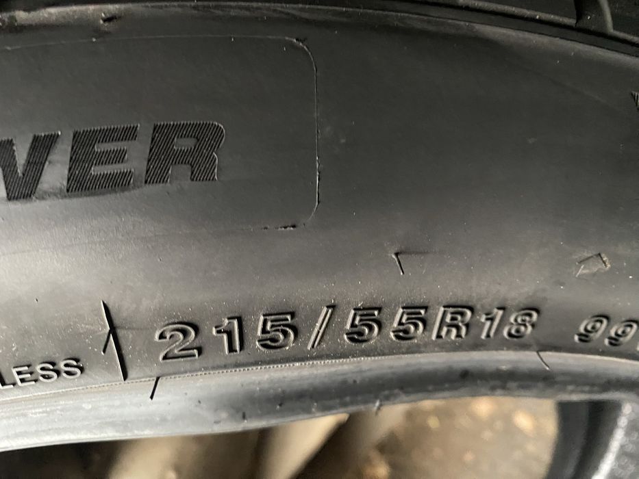 Шины 215/55/18 парами ( всесезонная )