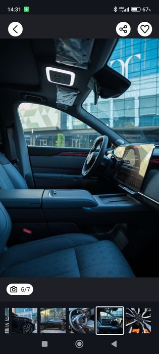 Mashima sotiladi zeekr 7x