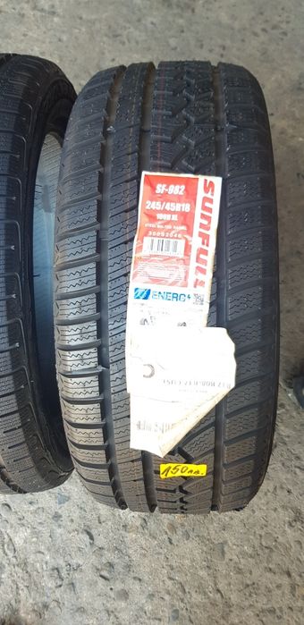 НОВИ ЗИМНИ-18цола-245/40"-245/45-1бр.-130лв.-с монтаж и баланс