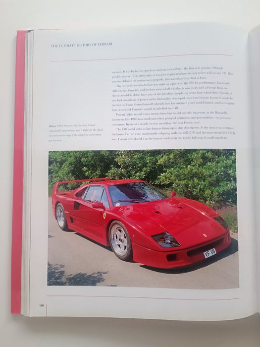 Колекционерска книга Ferrari – The Ultimate History (Пълната история)