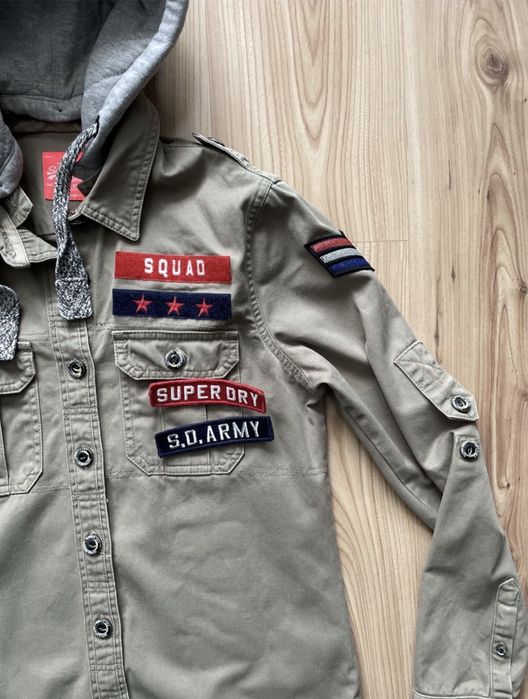 SUPERDRY S.D.ARMY / мъжка дънкова риза/тип яке М