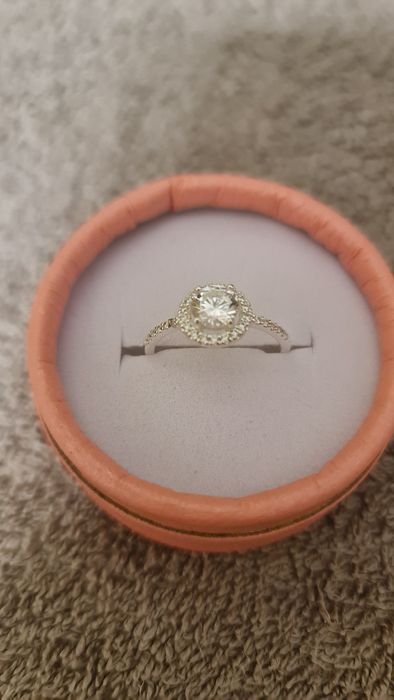 Inel de argint și cercei de argint