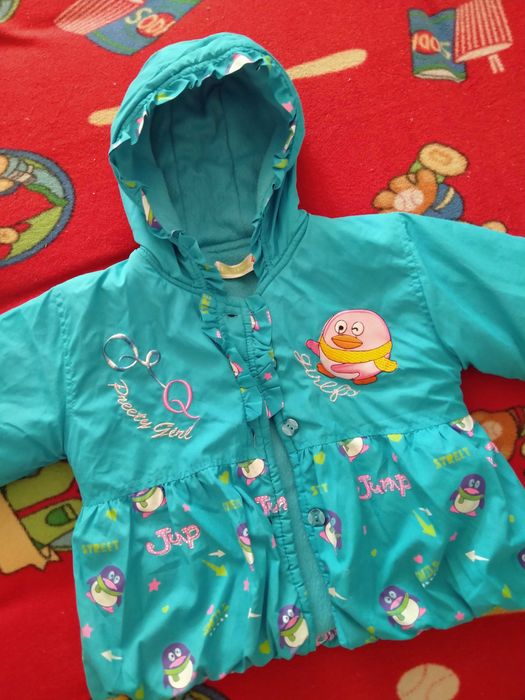 Продам весенний детский комбинезон на девочку