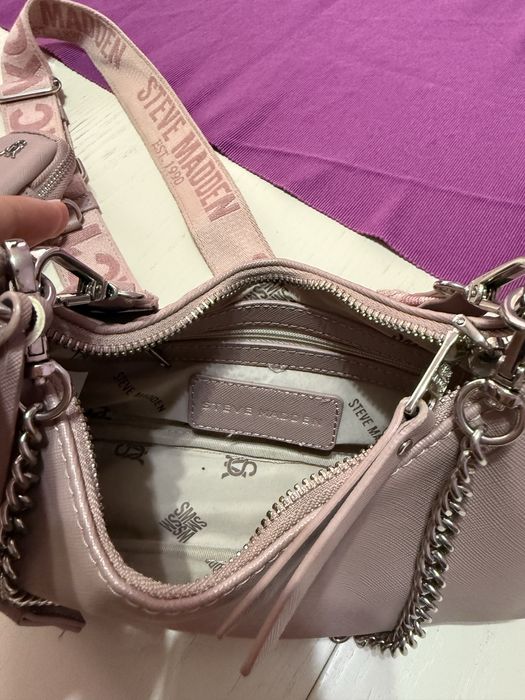 Розова чанта Steve Madden