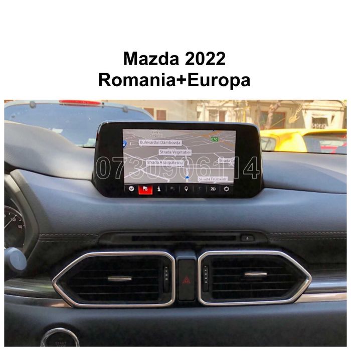 Mazda card harta navigatie Europa Romania Mazda 3 6 CX-3 CX-5 L Romana