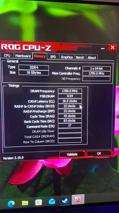 Kit memorie Kingston Fury 2x8Gb 16Gb RGB