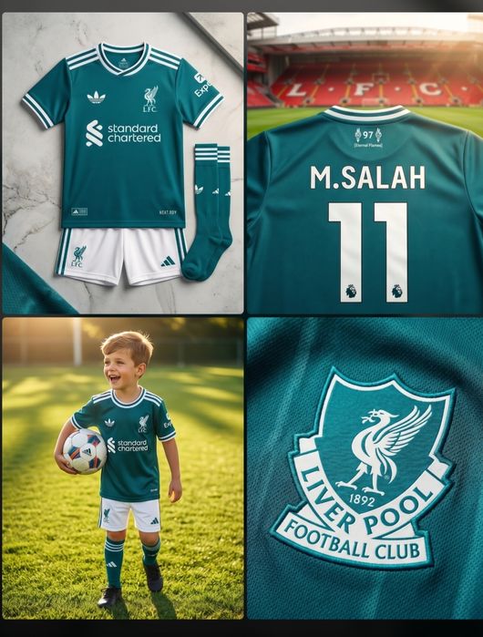M. SALAH 11 детско юношески футболни екипи