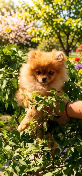 Щенки померанского шпица