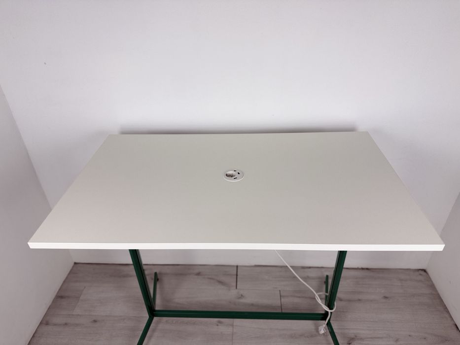 Офис маса тип, Щъркел с модул уизби бял плот, МДФ обзавеждане