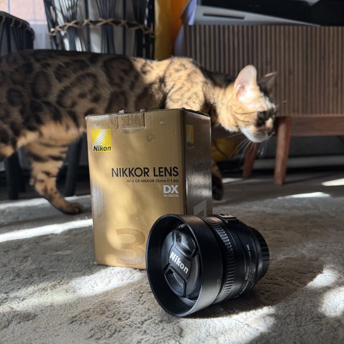 Объектив Nikon 24-85 и 35 mm