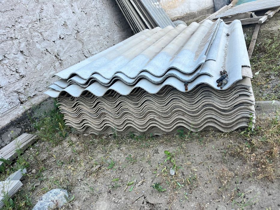 Шифер бу, примерно 30 штук