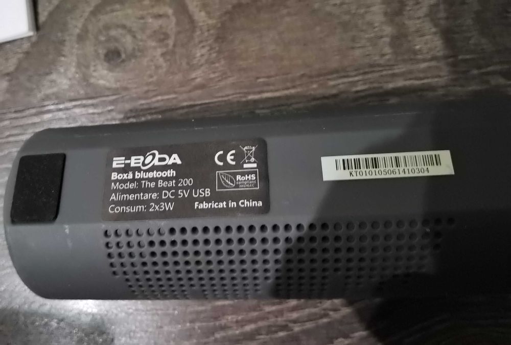E-Boda The Beat 200 Портативна тонколона с Bluetooth и микрофон
