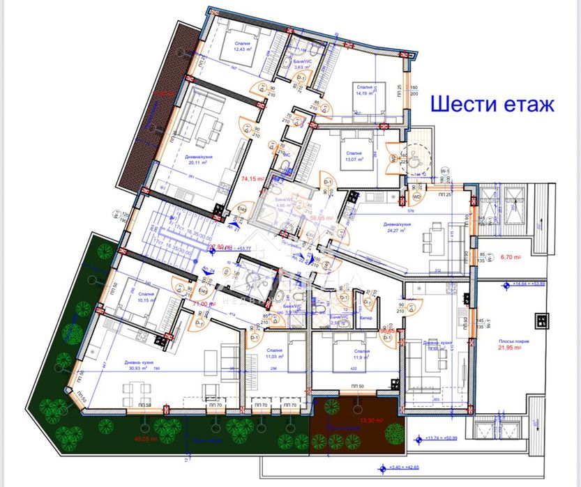 Продава се Тристаен апартамент в Варна, Зимно кино Тракия - 132 кв.м за 875 €/кв.м - Снимка #1