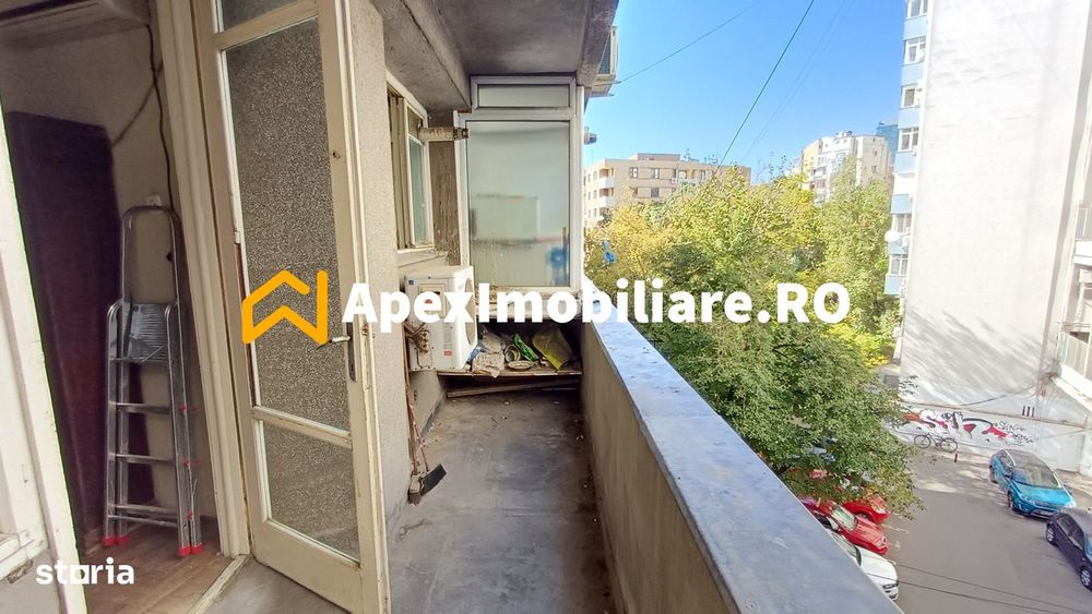 Cismigiu, Sala Palatului 2 Camere , Centrala Proprie, Balcon, Bloc far — fotografia 3