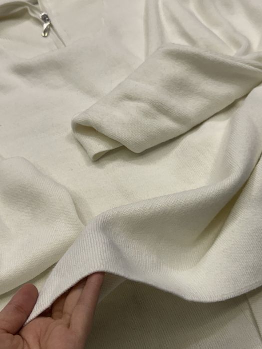 Белый свитер полузамок оверсайз