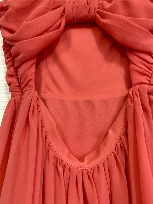 Rochie zi/seara ASOS cu/fara bretele, coral, UK 6 (XS/34)