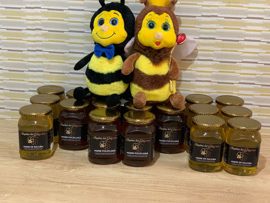 Miere de salcam, poliflora, tinctura de propolis, marturii nunta