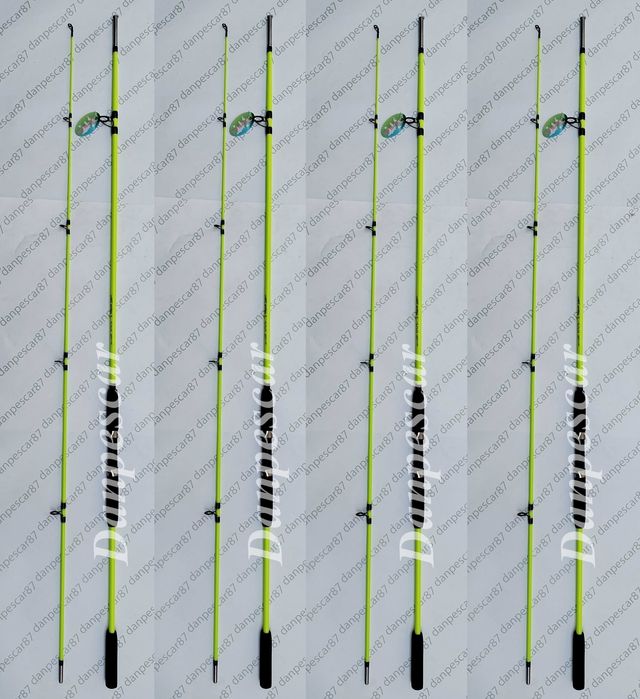 SET 4 Lansete WB fibra sticla plina 3m cu 4 Mulinete FL HP5000 7 rul