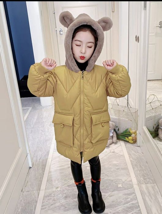 Qizlar uchun qalin kurtka