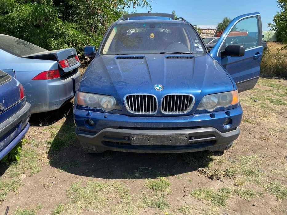 bmw x5 e53 4.4 286 на части бмв х5 е53 газов инжекцион кожа навигация