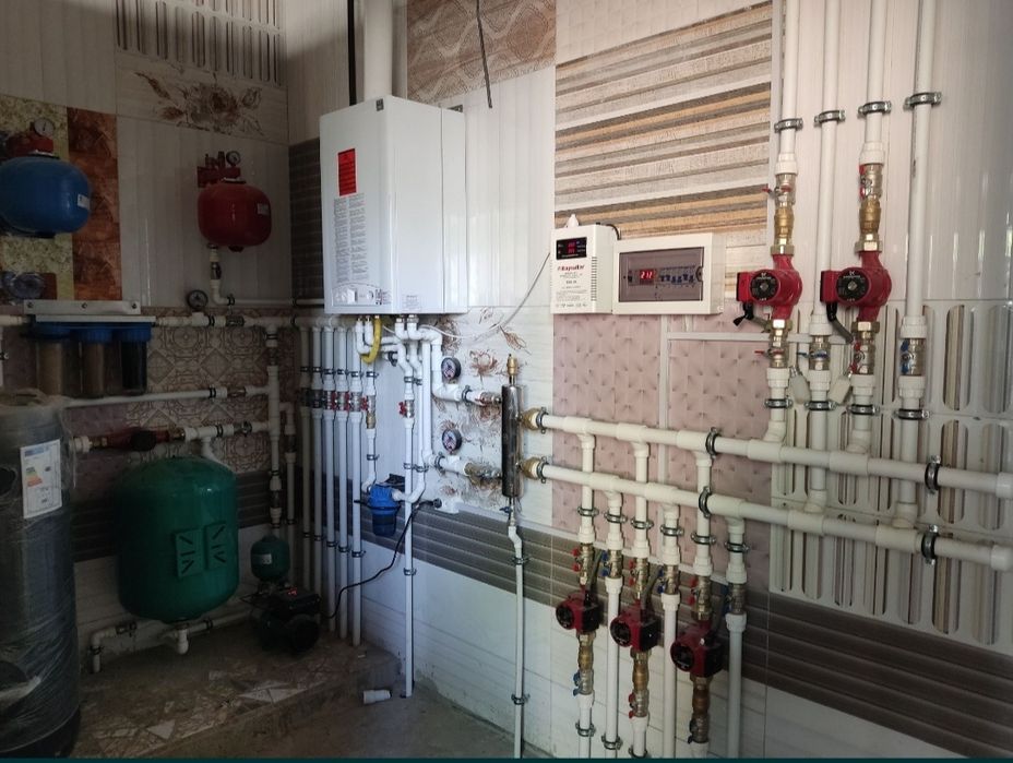 Сборка котельных и узлов водоснабжения! Сантехника под ключ