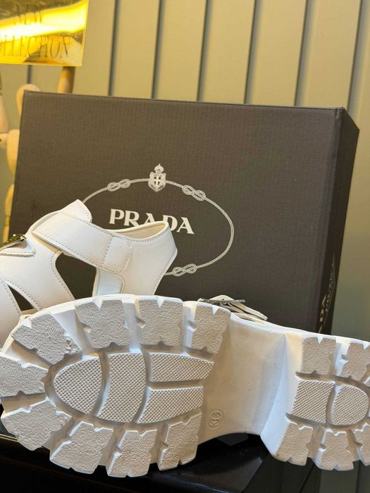 Sandale dama alb black