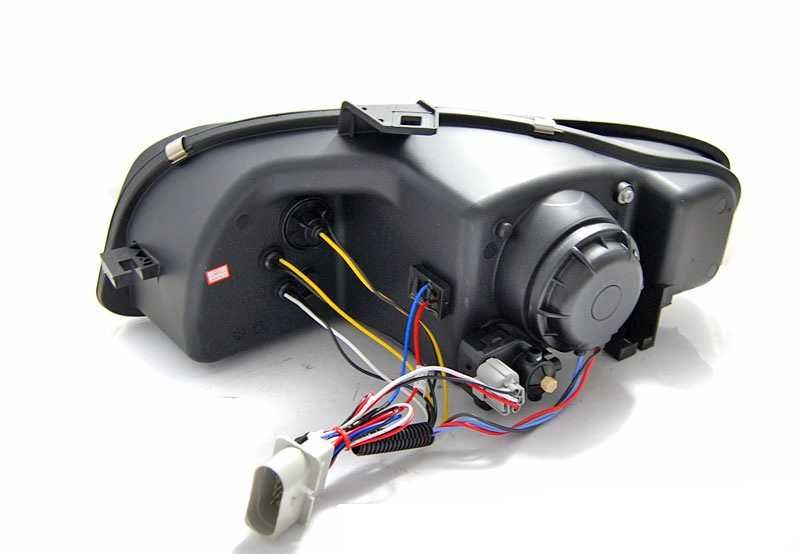 Фарове Ауди А4 Б7 ЛЕД Нови Audi A4 B7 LED Нови Тунинг Затъмнени