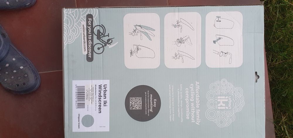 Parbriz urban iki pentru bicicleta