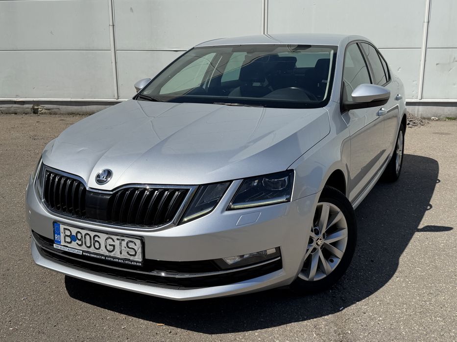 Vand Skoda Octavia 3 facelift berlina full led xenon euro 6 multimedia carplay jante keyless go start stop pilot automat scaune incalzite