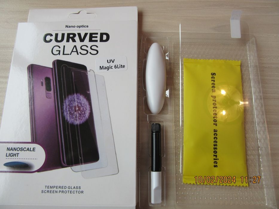 Honor Magic8 Pro 7 Pro 7 6 Lite/3D UV Стъклен протектор с течно лепило