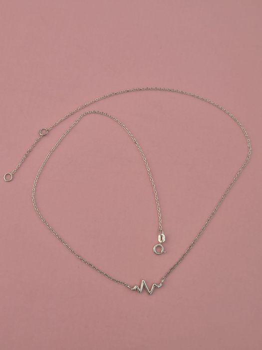 Colier Argint 925 „Heartbeat / Puls/ Ekg