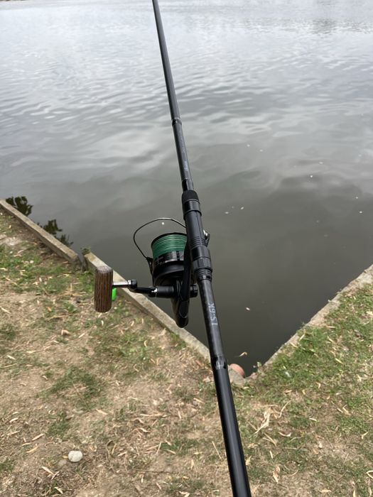 NOU - Lanseta Crap Okuma LS6K + Mulineta Okuma Custom Black 6000