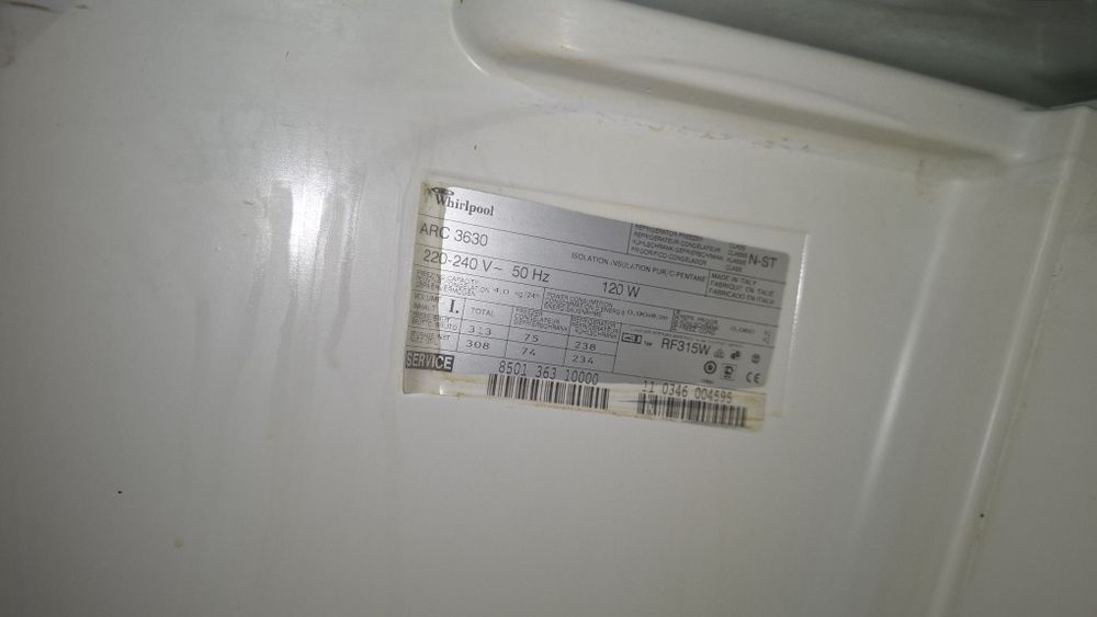 Frigider cu două uși Whirlpool