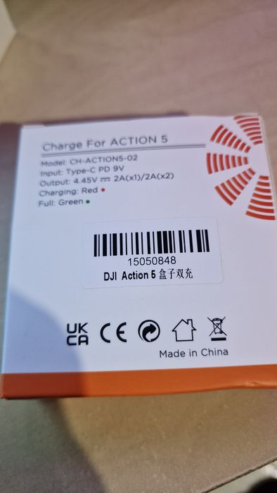 Зарядно + батерии за DJI osmo action 6, 5, 4 и 3