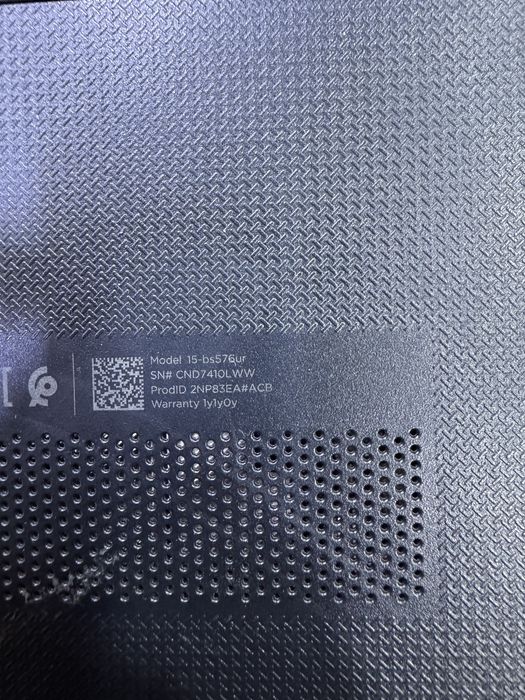 В продаже ноутбук HP