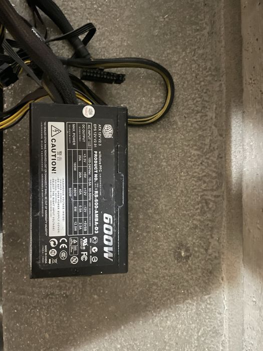 Захранване cooler master silentPro 600w