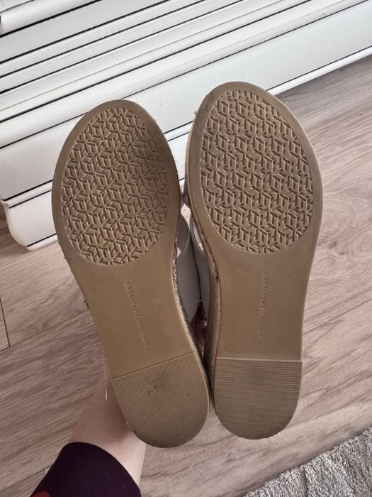 Sandale piele Tommy Hilfiger marimea 37