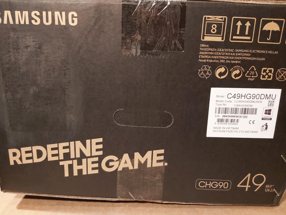 Monitor Gaming Curbat OLED Samsung Odyssey G9 49", DualQHD (5120 x 144