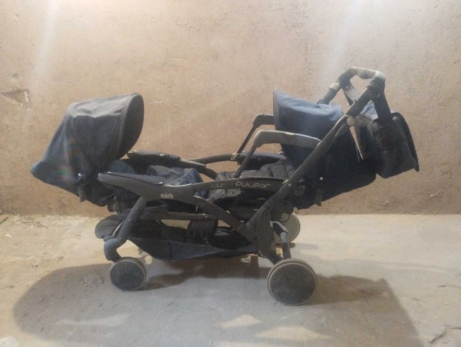 Детска количка за близнаци Cam Pulsar