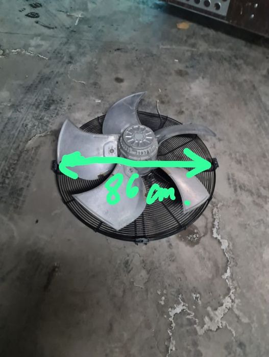 Продам двигатели и винтеляторы к Чиллеру 4 шт. Б/У