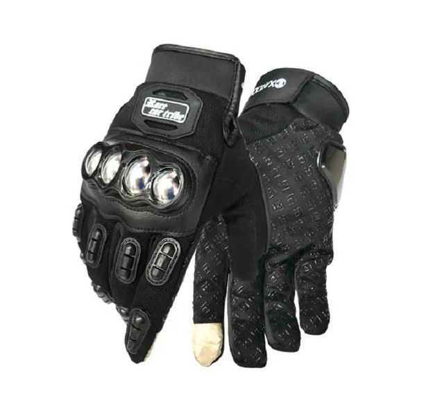 Manusi moto, manusi ATV de vara din textil + protectii + touchscreen