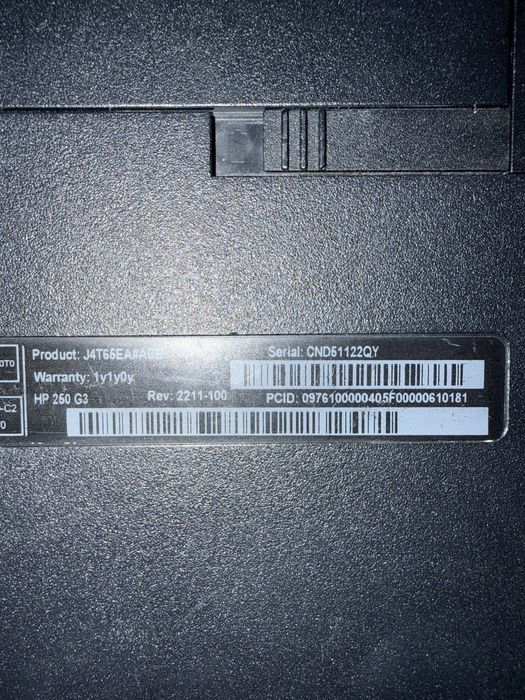 Ноутбук HP 250G3