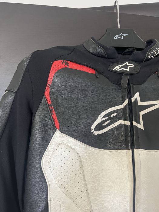 Geaca moto  de piele Alpinestars GP Pro